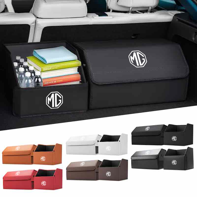 Car Trunk Organizer - กล่องเก็บของอเนกประสงค์ในรถยนต์ สำหรับจัดระเบียบอุปกรณ์เสริม สำหรับรถยนต์มอร์ริส การาจ MG 6