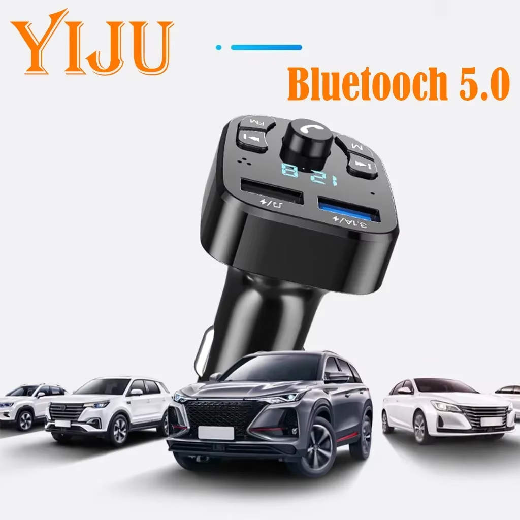 Fm Transmitter - เครื่องส่งสัญญาณ Bluetooth 5.0 Fm ในรถยนต์, อะแดปเตอร์ไร้สาย,