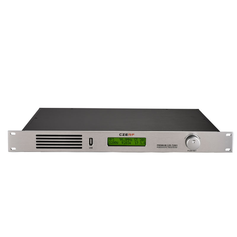Fm Transmitter - CZE-T2001 มินิแอมพลิฟายเออร์สำหรับการกระจายเสียงระดับมืออาชีพ เครื่องส่งสัญญาณ FM สเตอริโอ PLL