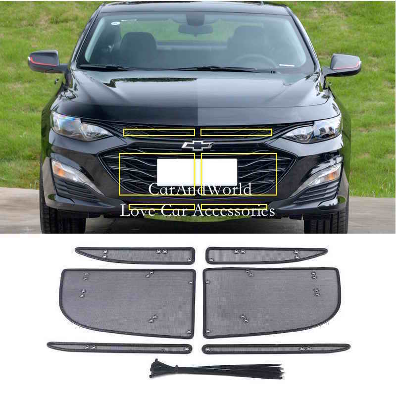 Car Accessories Xl6 - สแตนเลสสตีลกระจังหน้าแมลง Screening ตาข่ายใส่ Protector สุทธิ Trims