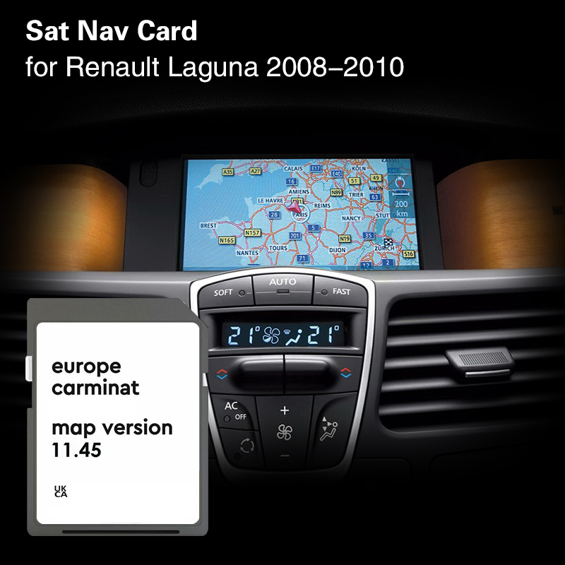 Car Accessories Cyprus - คาร์มินาท 11.45 สำหรับเรโนลต์ ลากูน่า ปี 2008