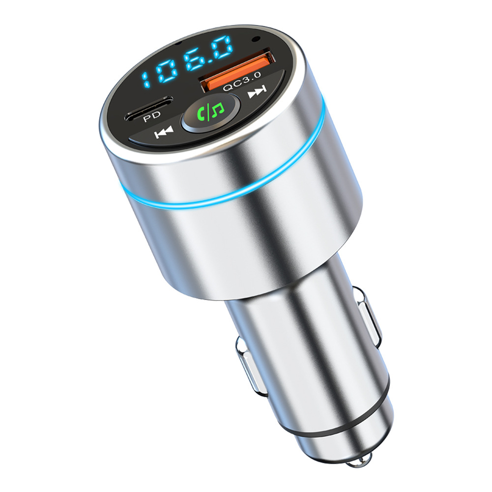 Fm Transmitter - AZ-Car Transmitter BC61 เครื่องเล่น MP3 บลูทูธในรถยนต์