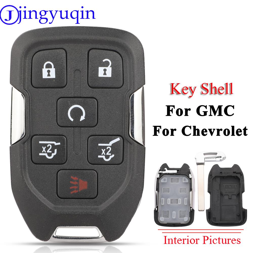 Car Accessories Xl6 - จิงหยู่ฉิน กล่องกุญแจรีโมทรถยนต์ 6 ปุ่ม สำหรับเชฟโรเลต ทาโฮ