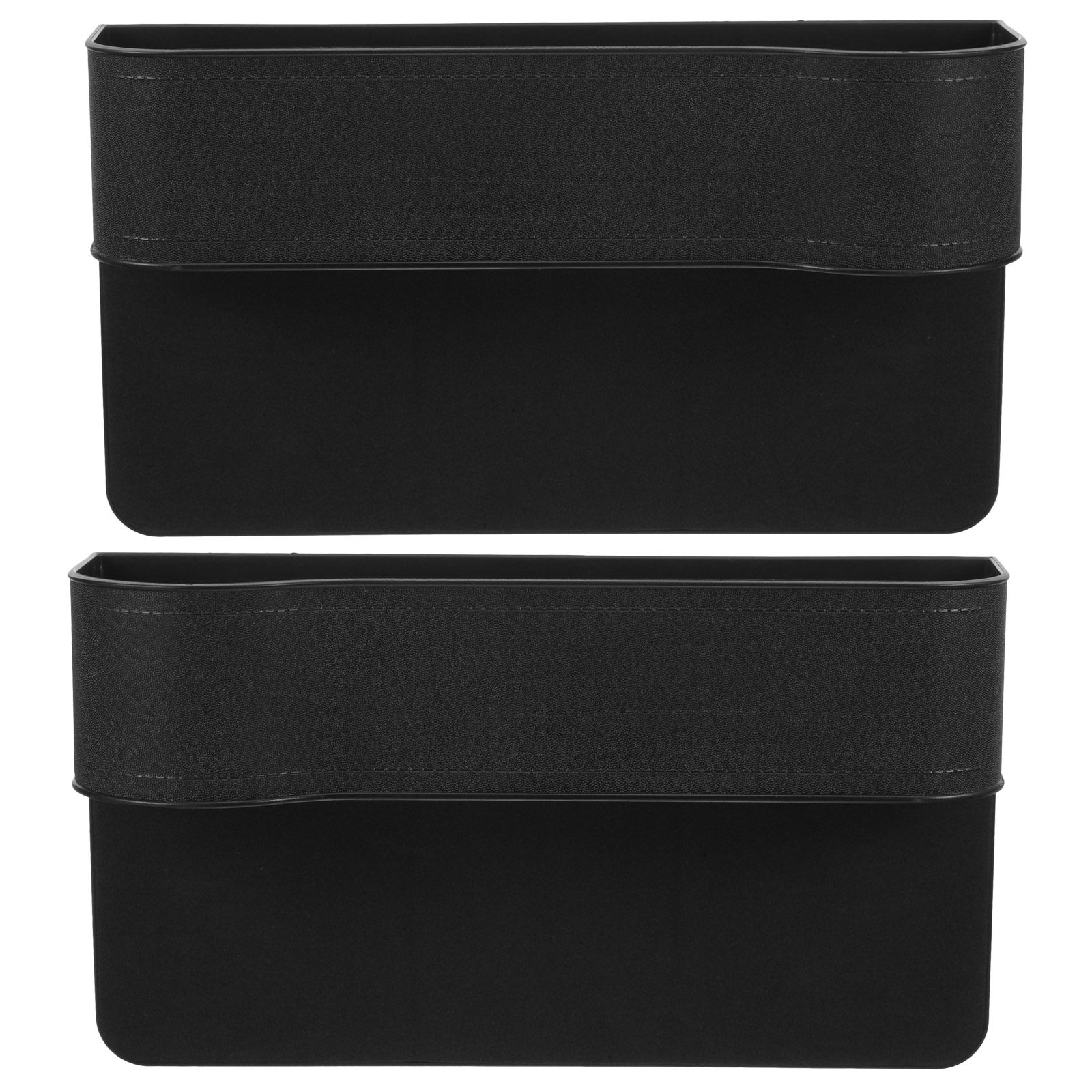Car Trunk Organizer - กล่องเก็บของข้างเบาะรถยนต์ 2 ชิ้น วัสดุพลาสติกคุณภาพสูง สำหรับจัดเก็บกุญแจ บัตร