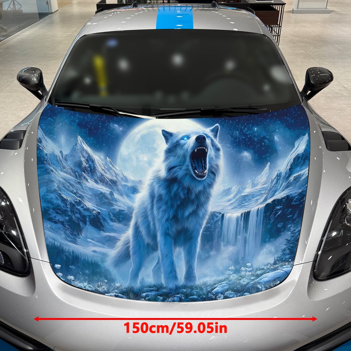 สติ๊กเกอร์ติดฝากระโปรงรถลายหมา - Car Accessories For Winter บทวิจารณ์และราคา