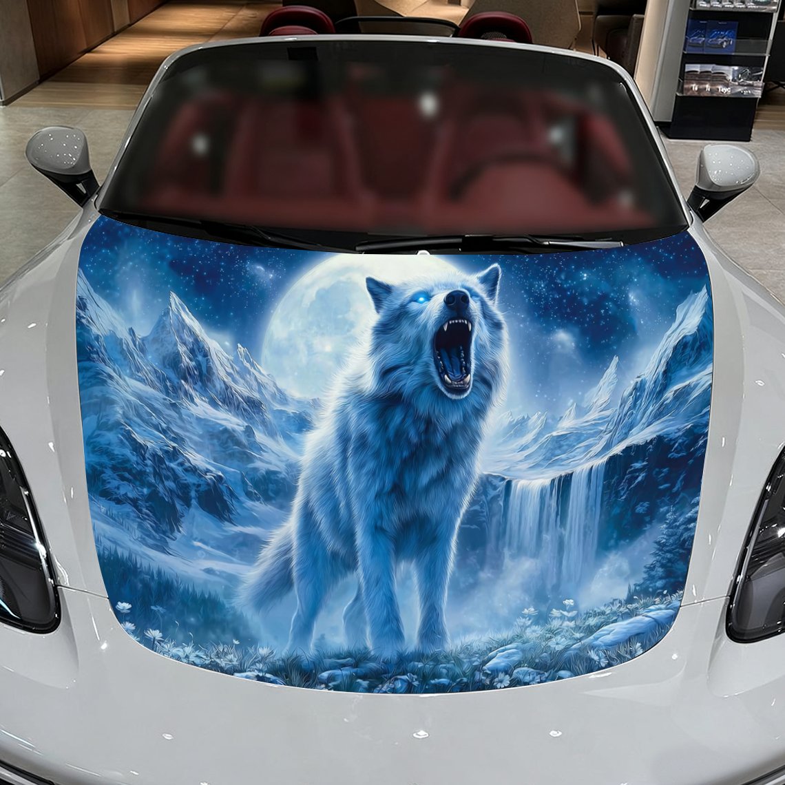 สติ๊กเกอร์ติดฝากระโปรงรถลายหมา - Car Accessories For Winter บทวิจารณ์และราคา
