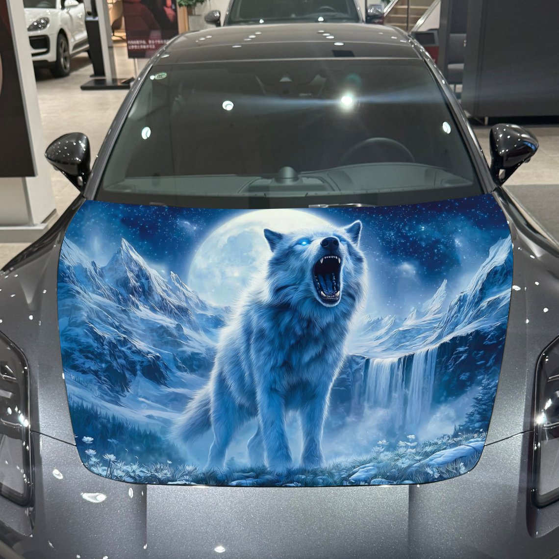 สติ๊กเกอร์ติดฝากระโปรงรถลายหมา - Car Accessories For Winter บทวิจารณ์และราคา