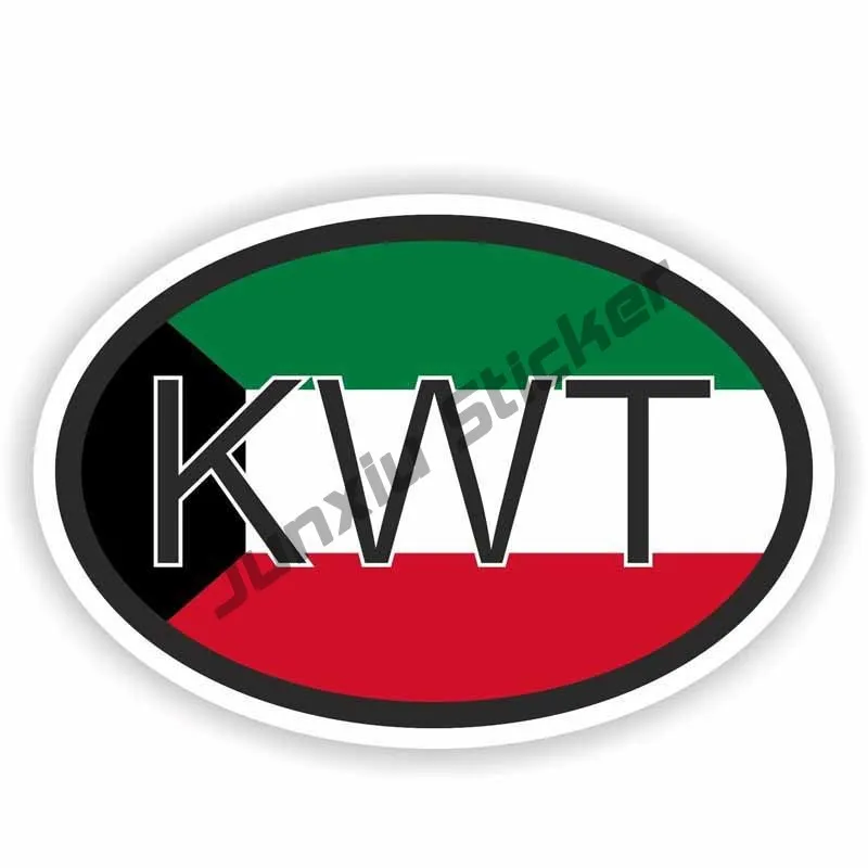 คูเวตซิตีแผนที่ธงไวนิลสติกเกอร - Car Accessories Kuwait บทวิจารณ์และราคา