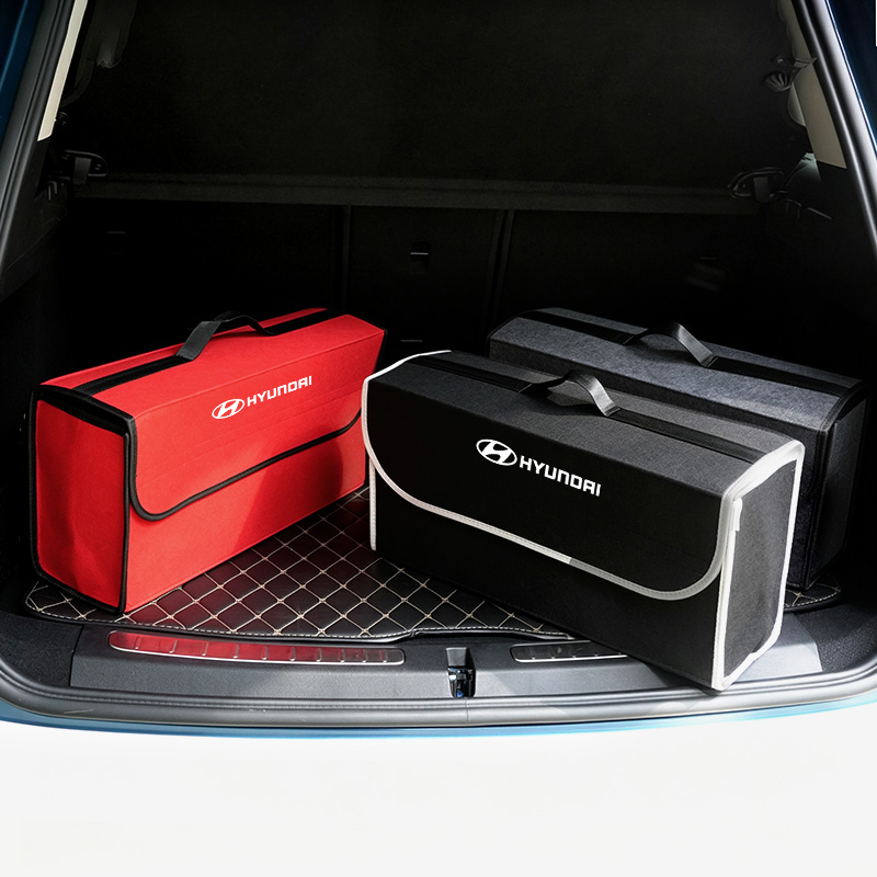 กล่องเก็บของท้ายรถขนาดใหญ่ สำห - Car Trunk Organizer บทวิจารณ์และราคา