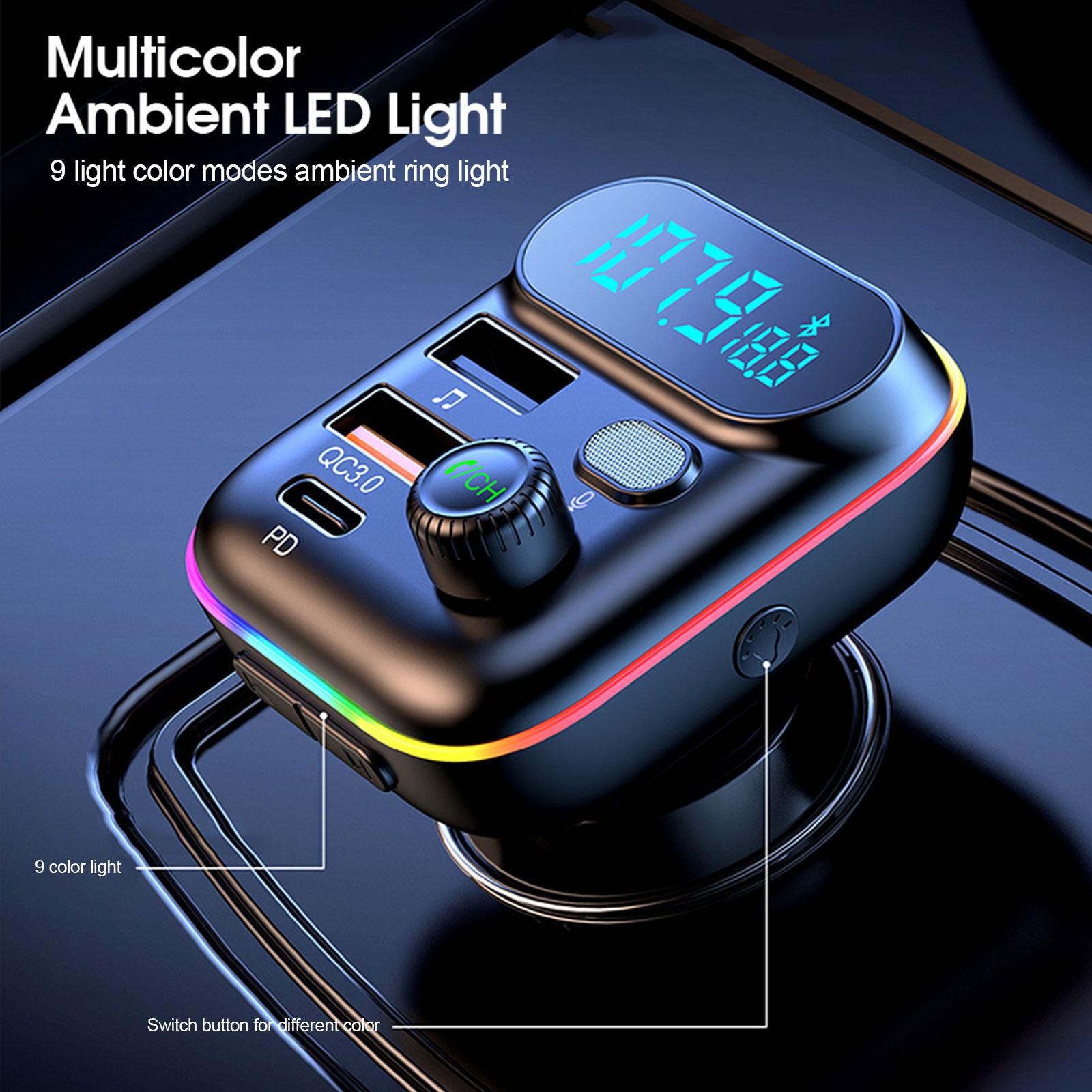 เครื่องส่งสัญญาณ FM ในรถยนต์ P - Fm Transmitter บทวิจารณ์และราคา