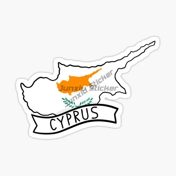 Creative Cyprus Flag แผนที่ PV - Car Accessories Cyprus บทวิจารณ์และราคา
