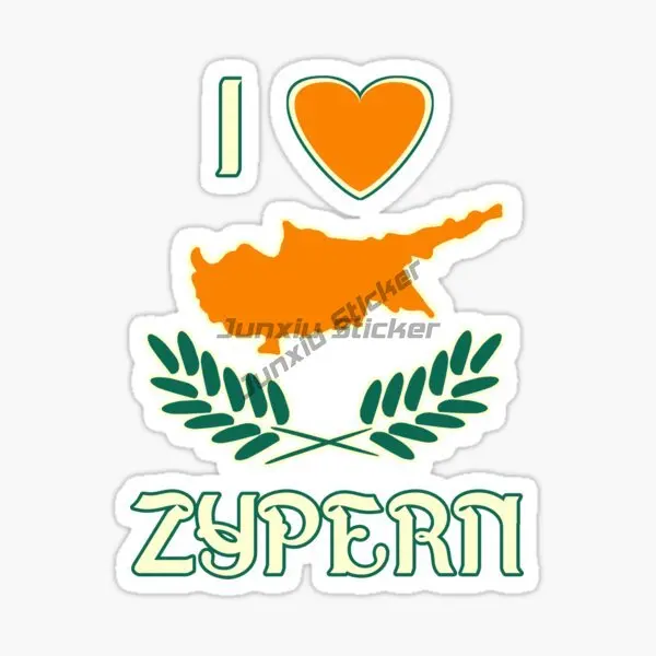 Creative Cyprus Flag แผนที่ PV - Car Accessories Cyprus บทวิจารณ์และราคา