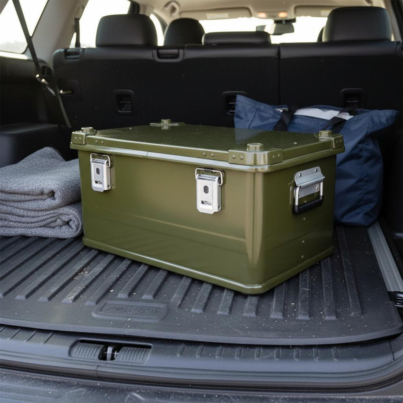 กล่องเก็บของอลูมิเนียมขนาดใหญ่ - Car Trunk Organizer บทวิจารณ์และราคา