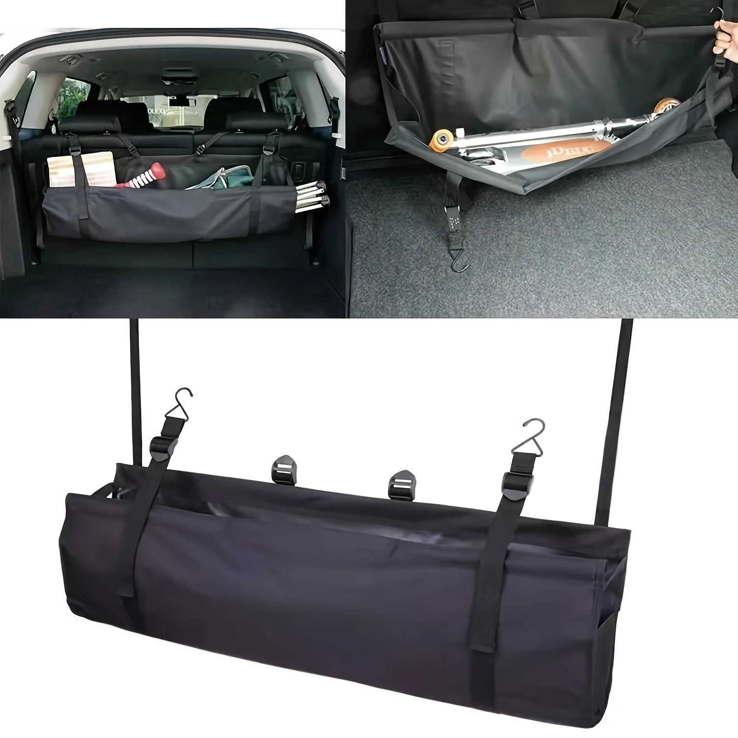 ปรับรถTrunk Organizer Backseat - Car Trunk Organizer บทวิจารณ์และราคา