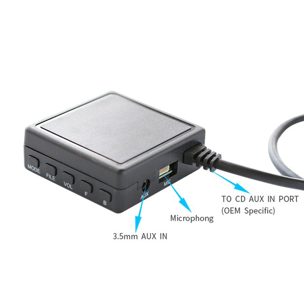 ไมค์เสียงสายเคเบิลอะแดปเตอร์แบ - Car Accessories Jvc บทวิจารณ์และราคา