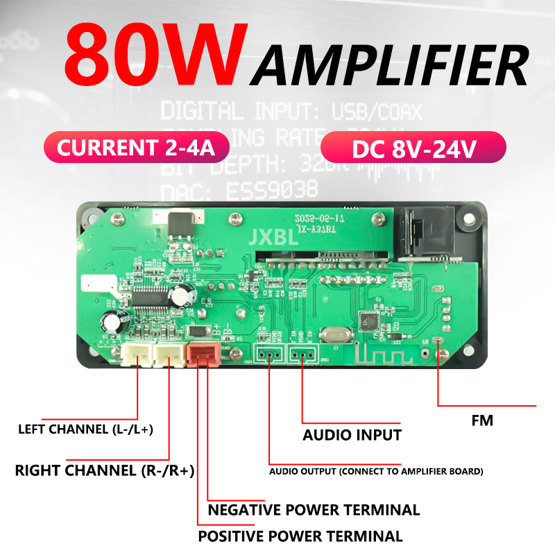 บอร์ดถอดรหัส MP3 บลูทูธ 5.0 กำ - Fm Transmitter บทวิจารณ์และราคา