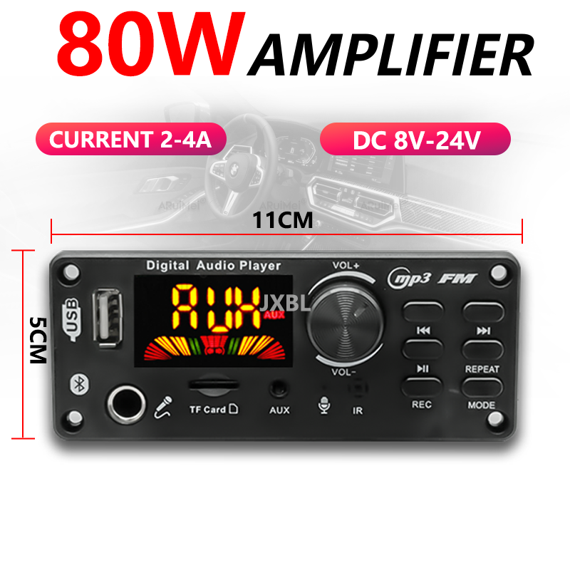 บอร์ดถอดรหัส MP3 บลูทูธ 5.0 กำ - Fm Transmitter บทวิจารณ์และราคา
