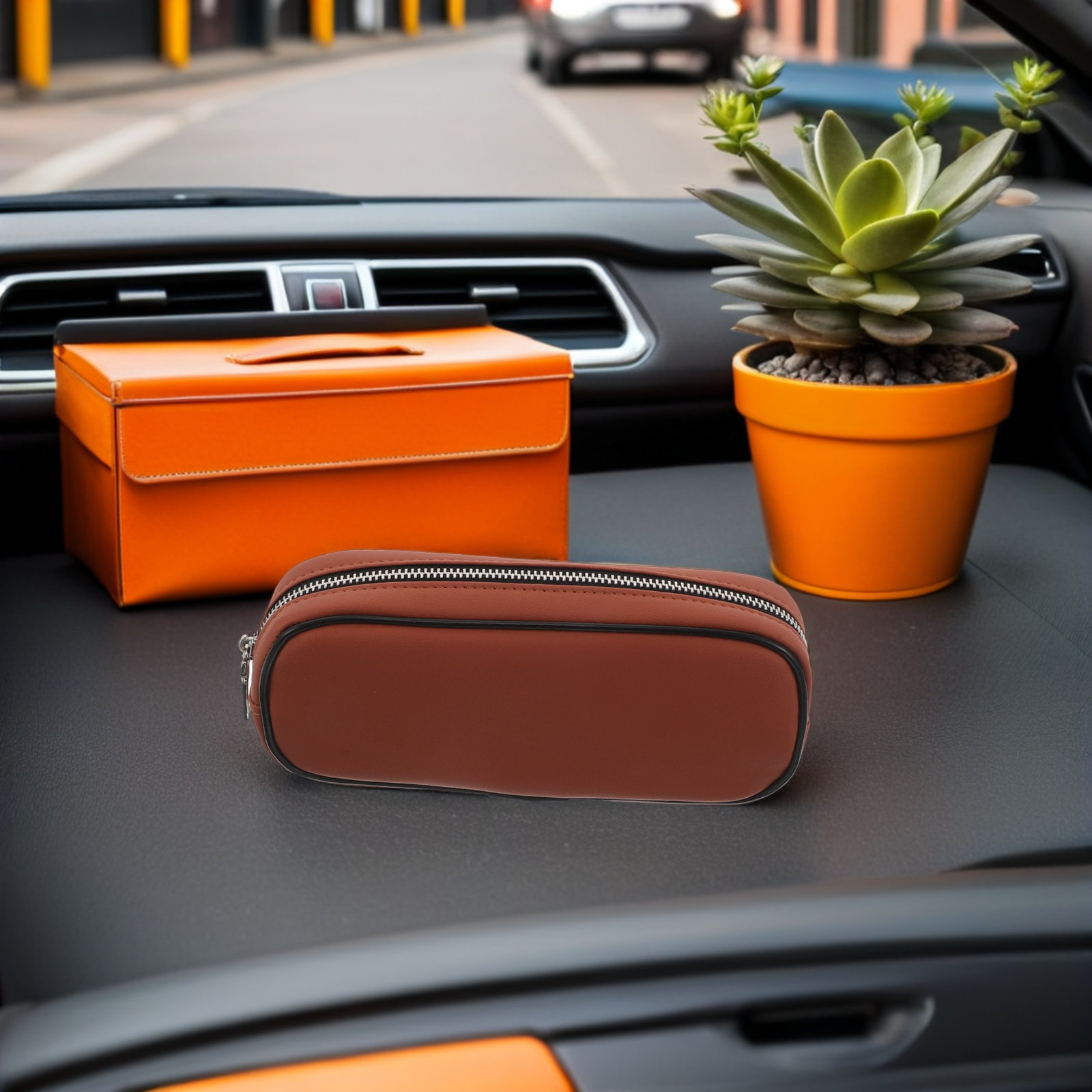 กระเป๋าจัดระเบียบคอนโซลรถยนต์  - Car Trunk Organizer บทวิจารณ์และราคา