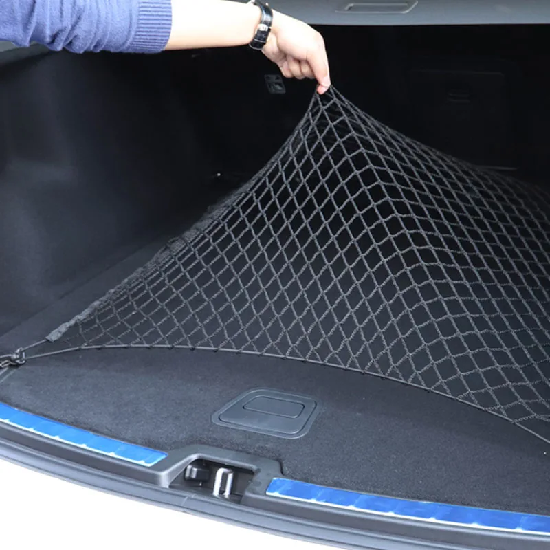 ตาข่ายเก็บสัมภาระท้ายรถไนลอน - - Car Trunk Organizer บทวิจารณ์และราคา