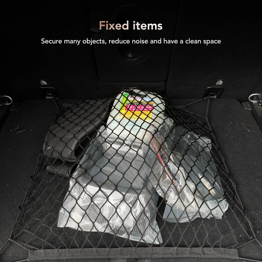 ตาข่ายเก็บสัมภาระท้ายรถไนลอน - - Car Trunk Organizer บทวิจารณ์และราคา