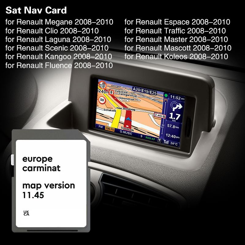 คาร์มินาท 11.45 สำหรับเรโนลต์  - Car Accessories Cyprus บทวิจารณ์และราคา
