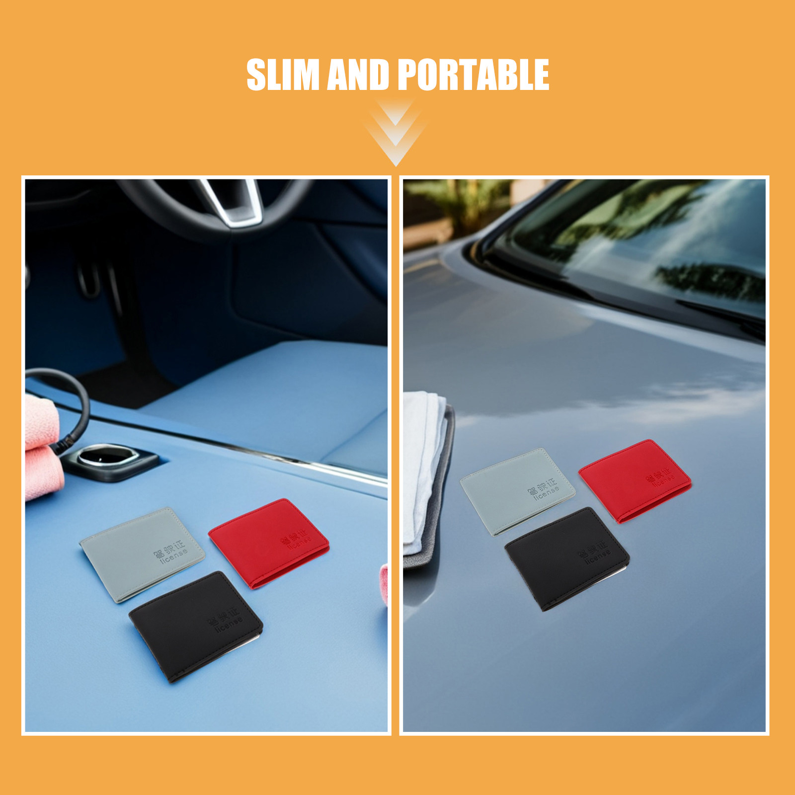 ที่ใส่บัตรใบขับขี่ 6 ชิ้น วัสด - Car Trunk Organizer บทวิจารณ์และราคา
