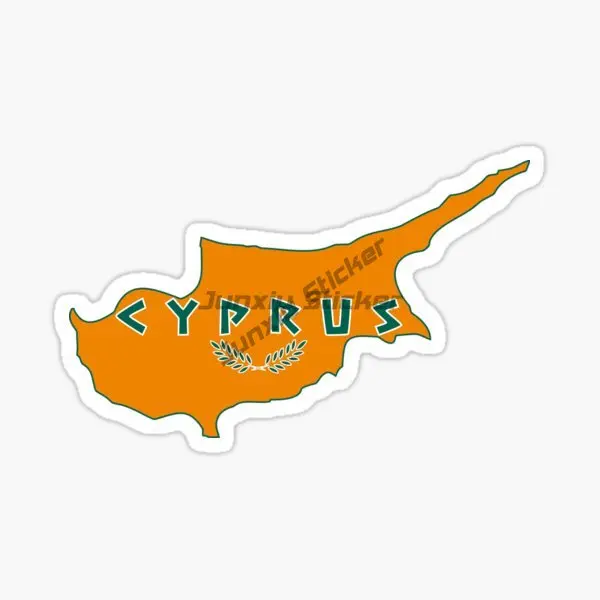 Creative Cyprus Flag แผนที่สติ - Car Accessories Cyprus บทวิจารณ์และราคา
