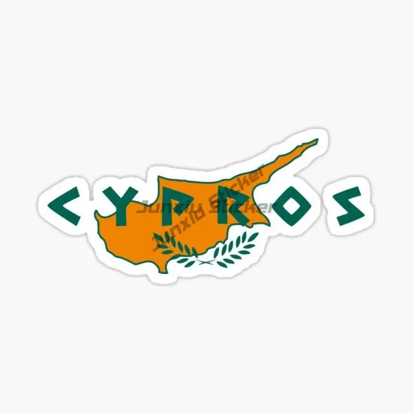 Creative Cyprus Flag แผนที่สติ - Car Accessories Cyprus บทวิจารณ์และราคา