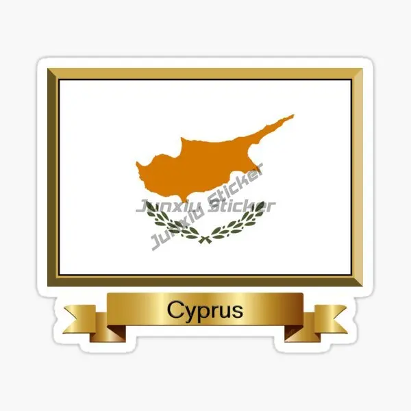 Creative Cyprus Flag แผนที่สติ - Car Accessories Cyprus บทวิจารณ์และราคา