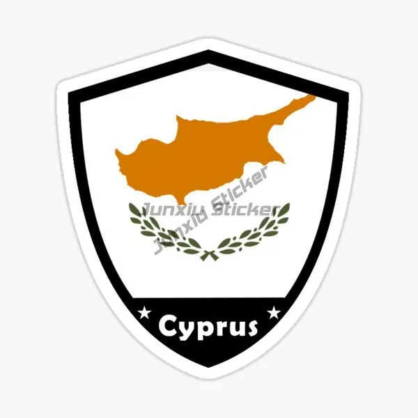 Creative Cyprus Flag แผนที่สติ - Car Accessories Cyprus บทวิจารณ์และราคา