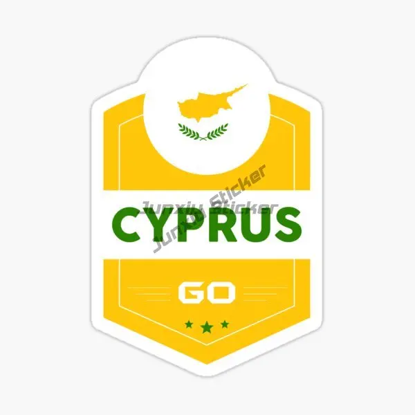 Creative Cyprus Flag แผนที่สติ - Car Accessories Cyprus บทวิจารณ์และราคา
