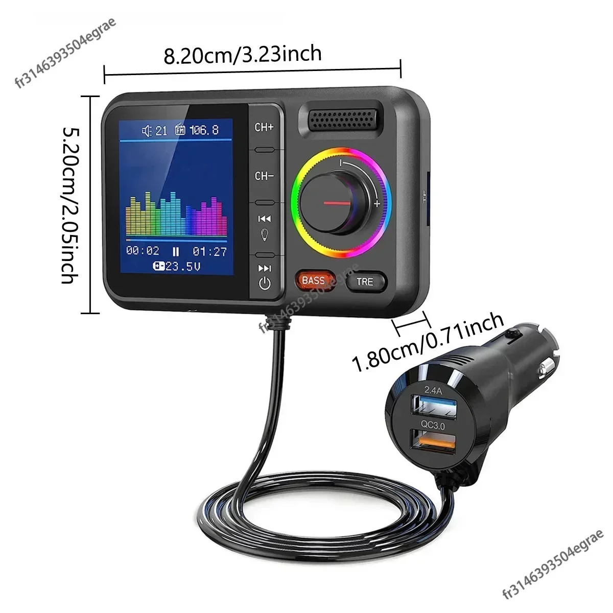 เครื่องส่งสัญญาณ FM ไร้สายพร้อ - Fm Transmitter บทวิจารณ์และราคา